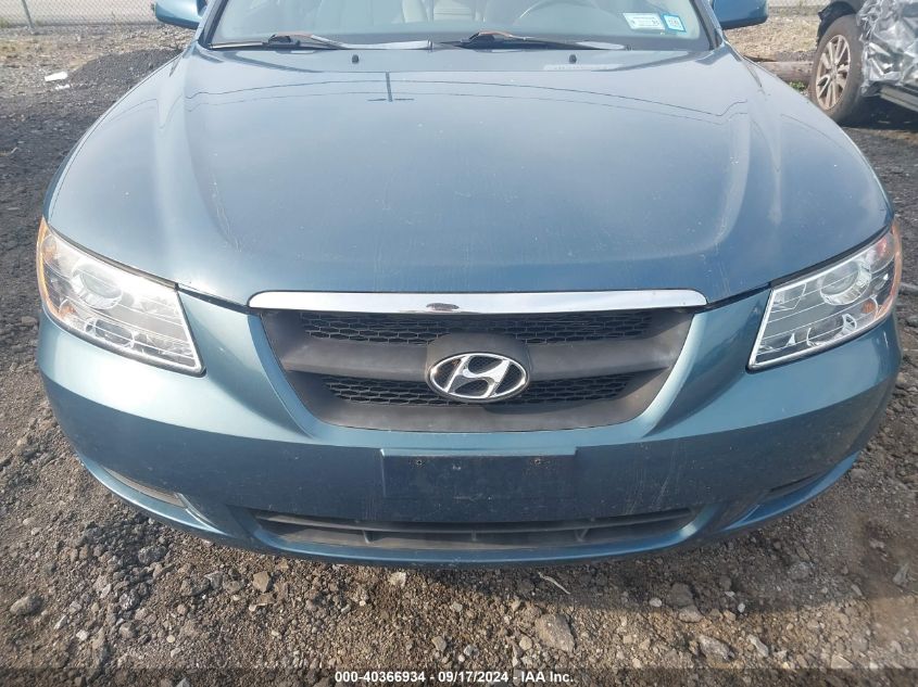 2007 Hyundai Sonata Gls VIN: 5NPET46C67H265038 Lot: 40366934