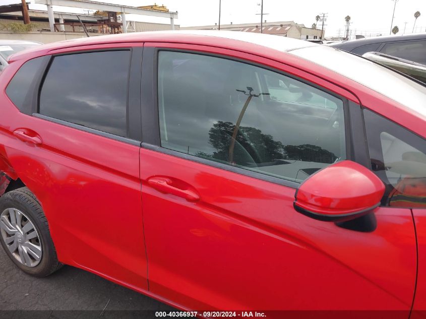 2015 Honda Fit Lx VIN: 3HGGK5H50FM758126 Lot: 40366937