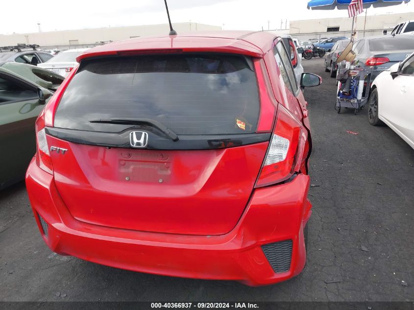 2015 Honda Fit Lx VIN: 3HGGK5H50FM758126 Lot: 40366937