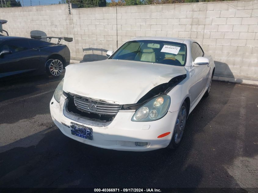 2005 Lexus Sc 430 VIN: JTHFN48Y850064001 Lot: 40366971