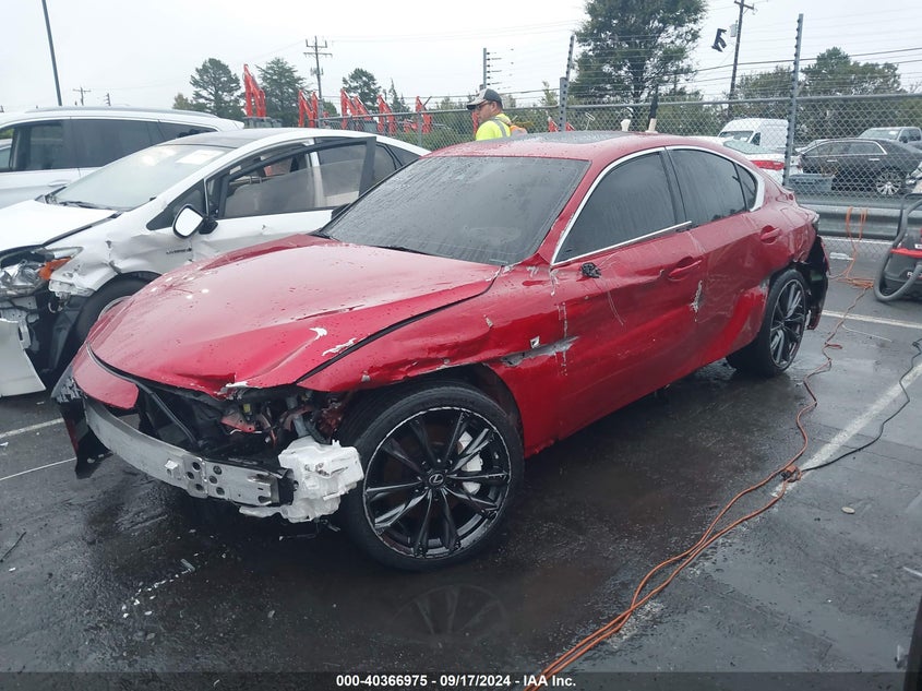2021 LEXUS IS 350 3.5L V-6 DI, DOHC, V(VIN: JTHGZ1B26M5044987