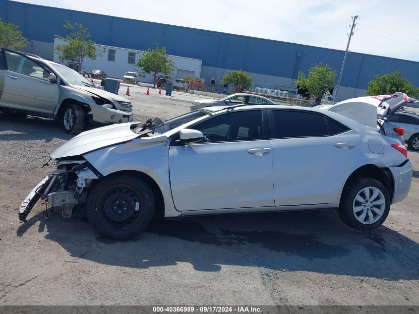 2016 Toyota Corolla Le VIN: 5YFBURHE0GP513041 Lot: 40366989