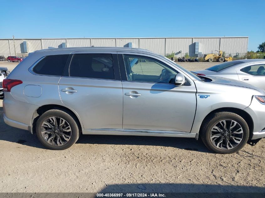 2018 Mitsubishi Outlander Phev Se/Gt VIN: JA4J24A58JZ030547 Lot: 40366997