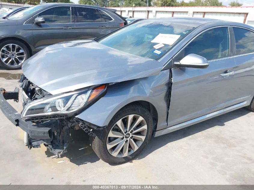 2016 Hyundai Sonata Sport VIN: 5NPE34AF1GH306466 Lot: 40367013