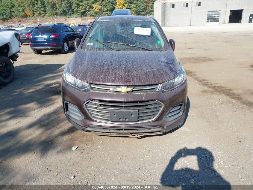 2020 Chevrolet Trax Awd Ls VIN: KL7CJNSB8LB353825 Lot: 40367024