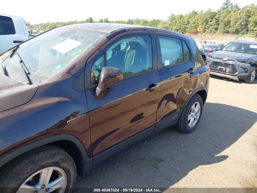 2020 Chevrolet Trax Awd Ls VIN: KL7CJNSB8LB353825 Lot: 40367024