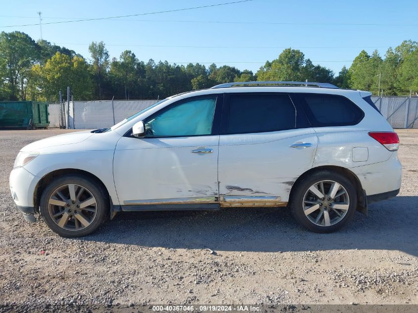 2014 Nissan Pathfinder Platinum VIN: 5N1AR2MN2EC680304 Lot: 40367046