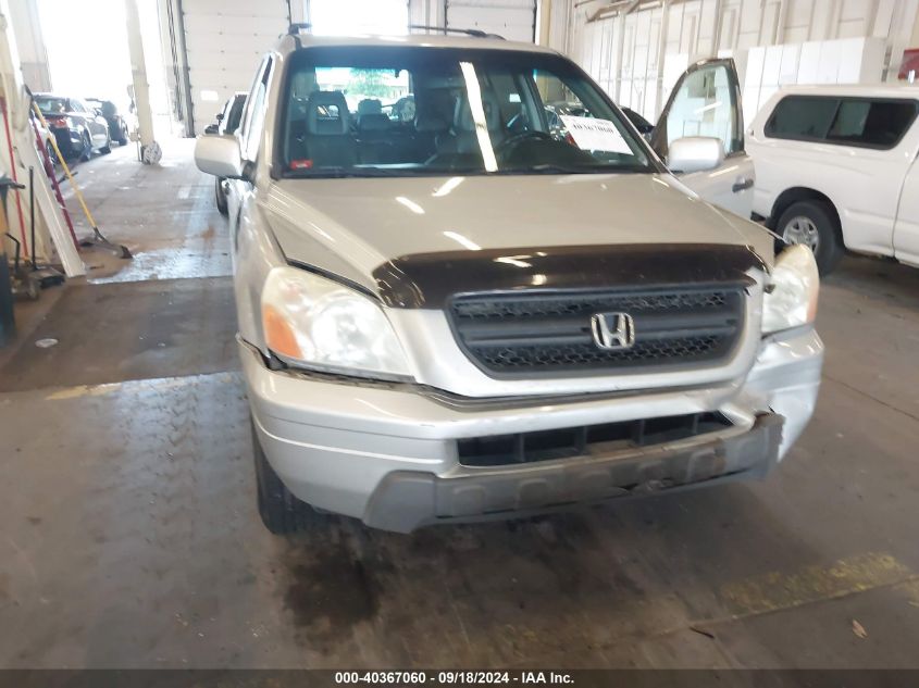 2005 Honda Pilot Ex-L VIN: 2HKYF187X5H565651 Lot: 40367060