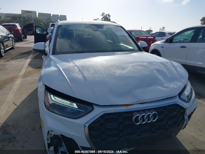 2022 Audi Q5 Premium 55 Tfsi E S Line Quattro S Tronic VIN: WA1G2AFY1N2082855 Lot: 40367069