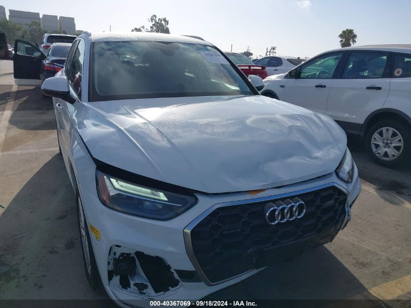 2022 Audi Q5 Premium 55 Tfsi E S Line Quattro S Tronic VIN: WA1G2AFY1N2082855 Lot: 40367069