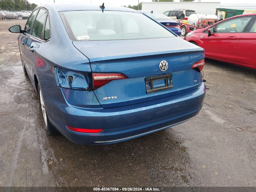 3VWC57BU4KM041221 2019 Vw Jetta S Automatic Su 1.4T R-Line/1.4T S/1.4T Se