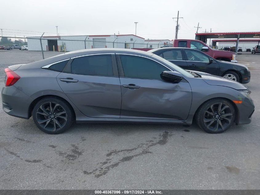 2019 Honda Civic Sport VIN: 19XFC2F89KE048813 Lot: 40367096