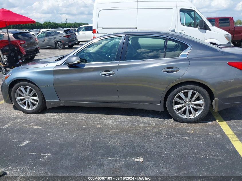 2017 Infiniti Q50 3.0T Premium VIN: JN1EV7AR4HM839587 Lot: 40367109