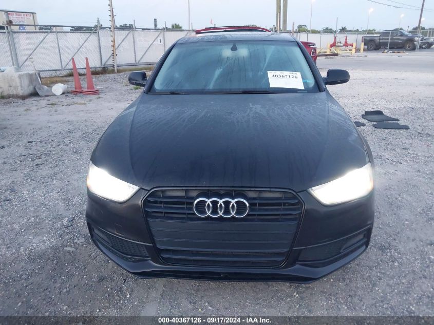 2014 Audi A4 Premium Plus VIN: WAUEFAFL4EN022487 Lot: 40367126