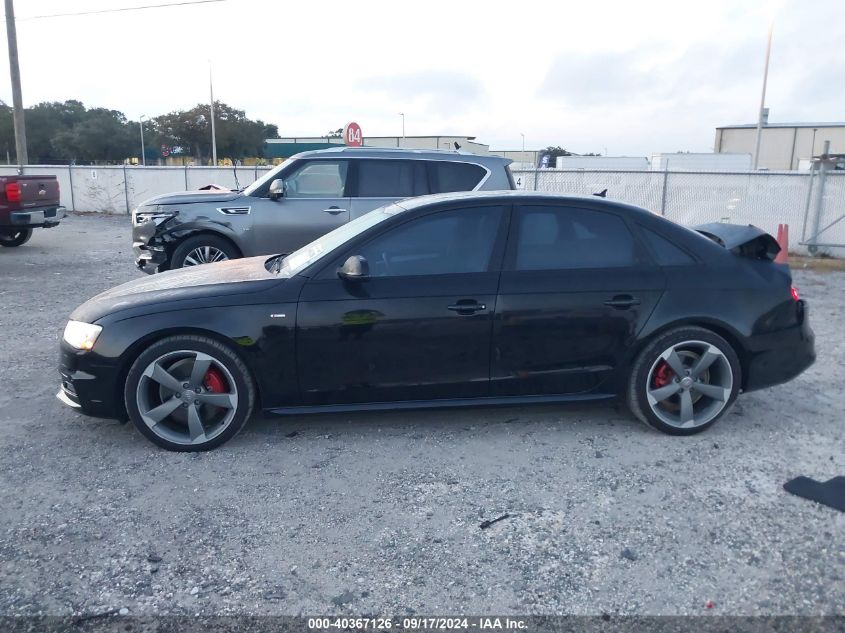 2014 Audi A4 Premium Plus VIN: WAUEFAFL4EN022487 Lot: 40367126