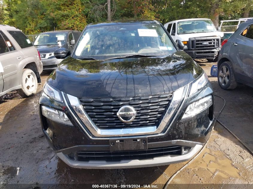 2021 Nissan Rogue Sv Intelligent Awd VIN: JN8AT3BB8MW219078 Lot: 40367136