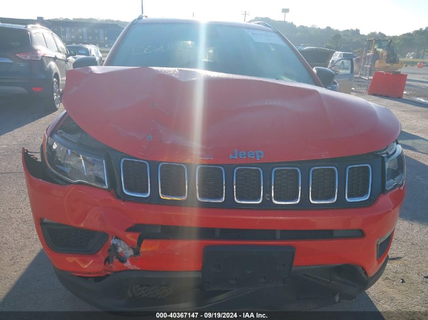 3C4NJCAB4JT140111 2018 Jeep Compass Sport Fwd