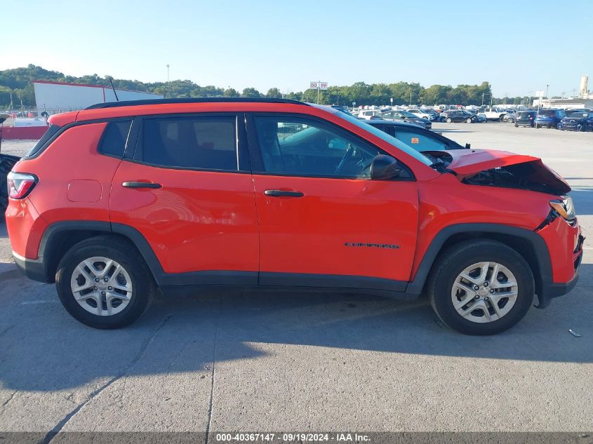 3C4NJCAB4JT140111 2018 Jeep Compass Sport Fwd