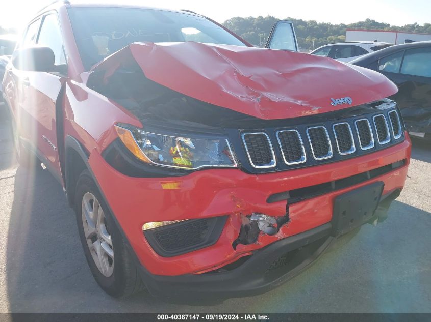 3C4NJCAB4JT140111 2018 Jeep Compass Sport Fwd