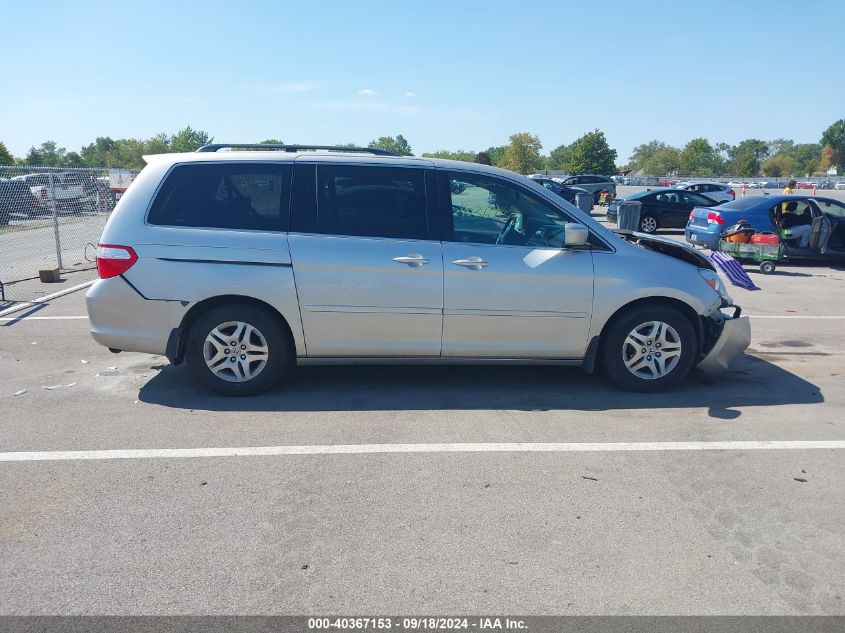 2007 Honda Odyssey Ex-L VIN: 5FNRL38747B453907 Lot: 40367153