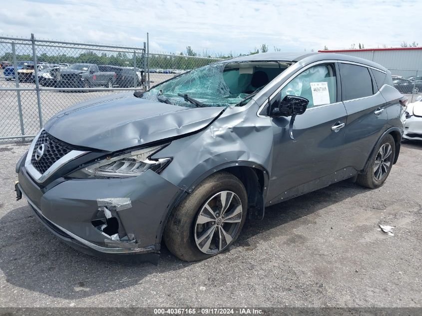 5N1AZ2MJ8KN161254 2019 NISSAN MURANO - Image 2