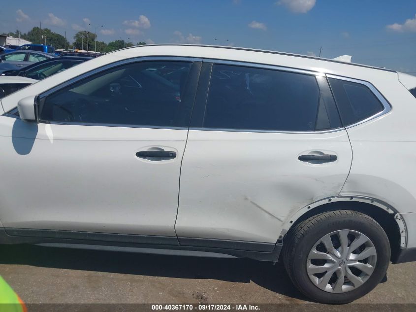 2017 Nissan Rogue S VIN: JN8AT2MTXHW137276 Lot: 40367170