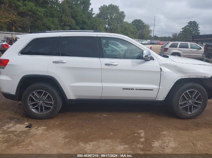 2018 Jeep Grand Cherokee Limited 4X2 VIN: 1C4RJEBGXJC130671 Lot: 40367210