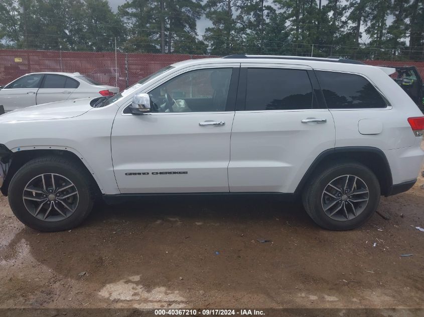 2018 Jeep Grand Cherokee Limited 4X2 VIN: 1C4RJEBGXJC130671 Lot: 40367210