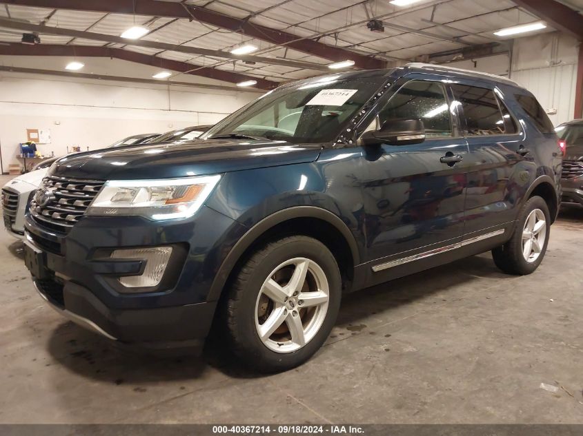 1FM5K8D82GGC56796 2016 FORD EXPLORER - Image 2