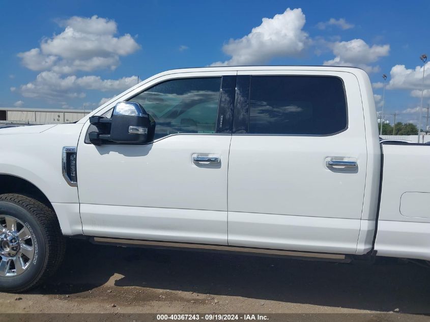 2020 Ford F-250 Platinum VIN: 1FT7W2BN9LEE94805 Lot: 40367243