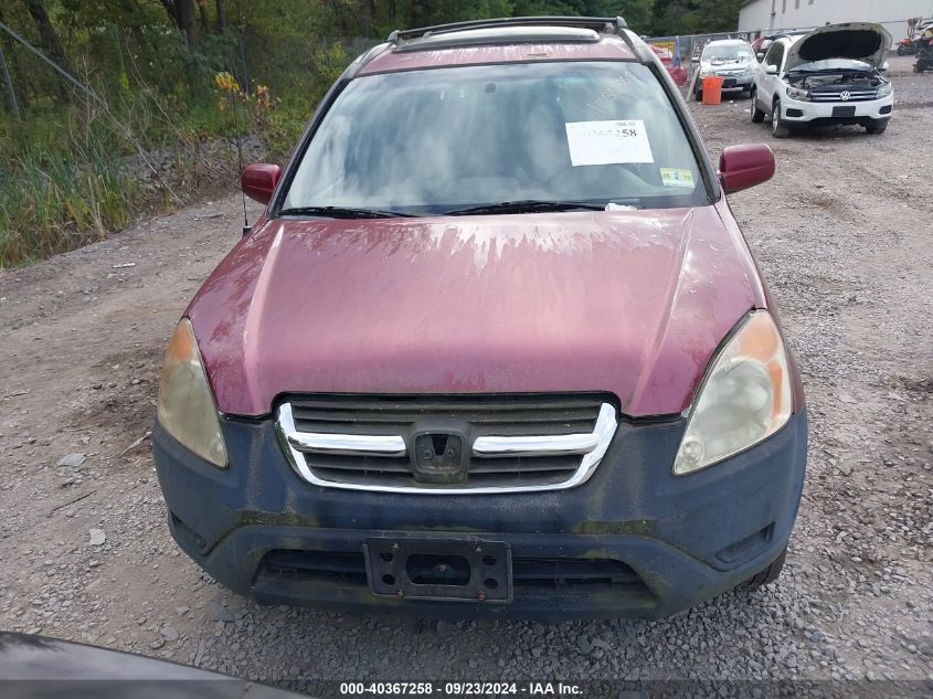 2003 Honda Cr-V Ex VIN: SHSRD78823U130245 Lot: 40367258