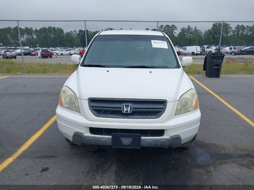 2004 Honda Pilot Ex-L VIN: 5FNYF18544B004938 Lot: 40367275