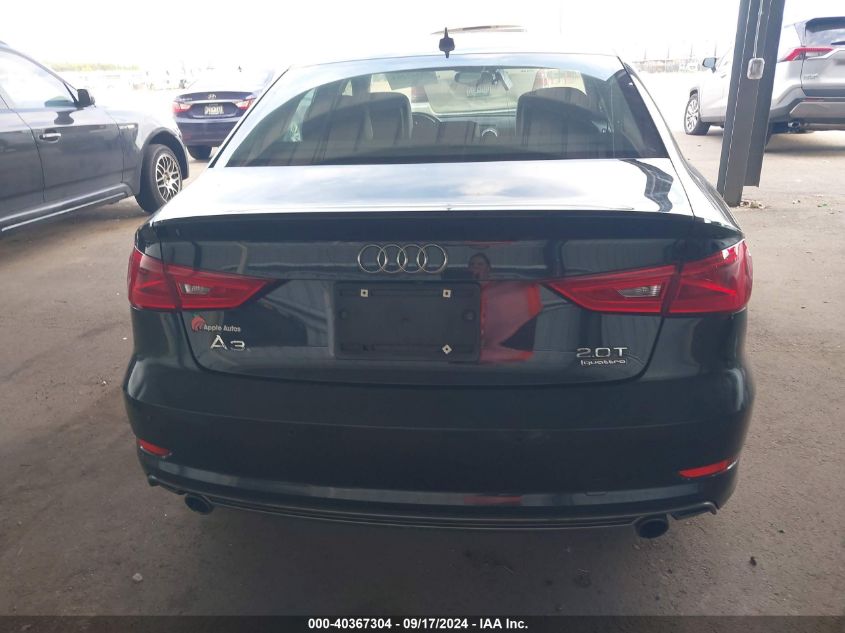 2015 Audi A3 2.0T Premium VIN: WAUKFGFF0F1091251 Lot: 40367304