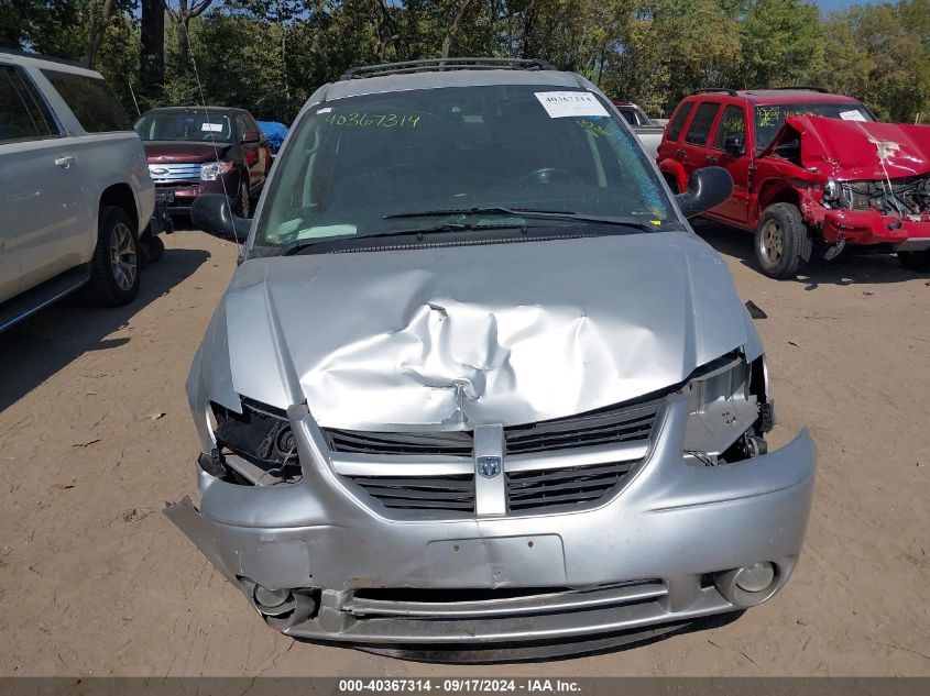 2007 Dodge Grand Caravan Sxt VIN: 2D4GP44L07R357199 Lot: 40367314