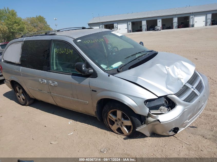 2007 Dodge Grand Caravan Sxt VIN: 2D4GP44L07R357199 Lot: 40367314