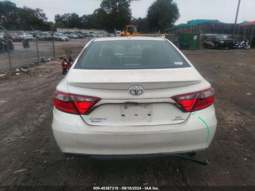 2016 Toyota Camry Se VIN: 4T1BF1FK2GU147280 Lot: 40367319