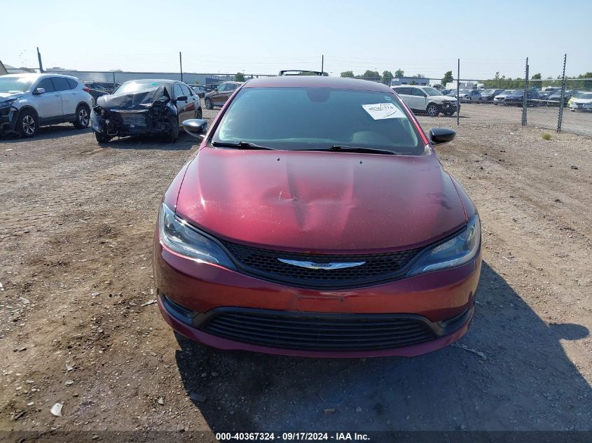 2017 Chrysler 200 Touring VIN: 1C3CCCFB9HN508954 Lot: 40367324