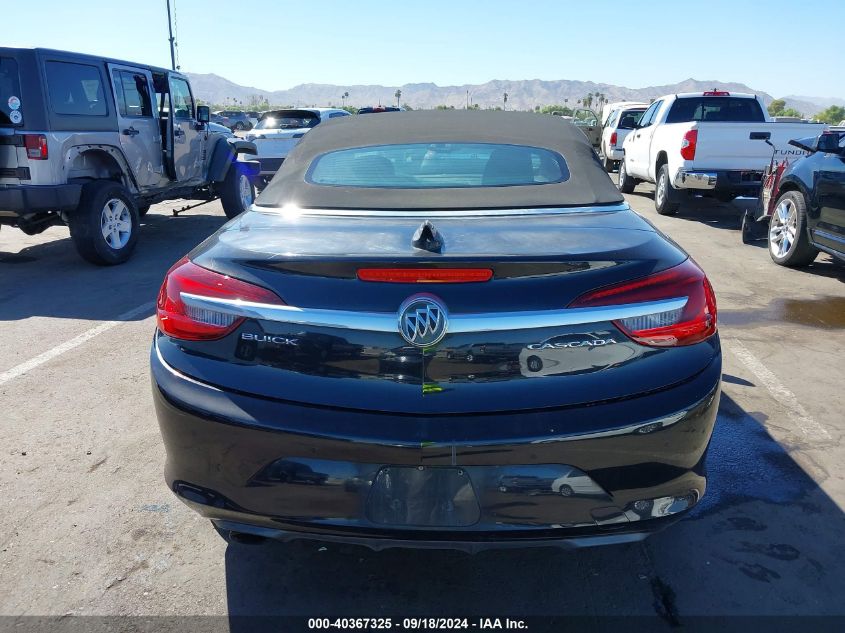 2016 Buick Cascada Premium VIN: W04WT3N52GG042267 Lot: 40367325