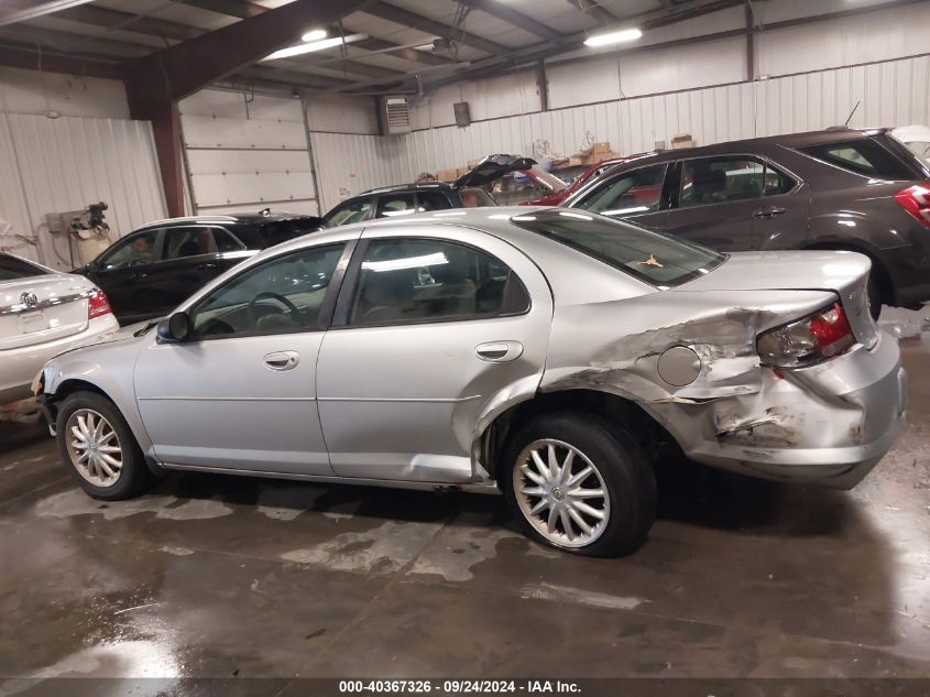 2003 Chrysler Sebring Lx VIN: 1C3EL46X03N540954 Lot: 40367326