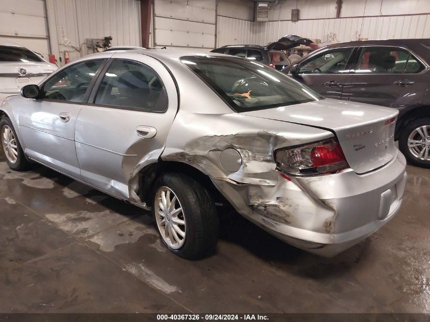 2003 Chrysler Sebring Lx VIN: 1C3EL46X03N540954 Lot: 40367326