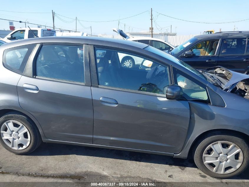 2013 Honda Fit VIN: JHMGE8H37DC058431 Lot: 40367337