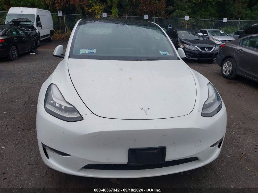 2020 Tesla Model Y Long Range Dual Motor All-Wheel Drive VIN: 5YJYGDEE8LF017032 Lot: 40367342