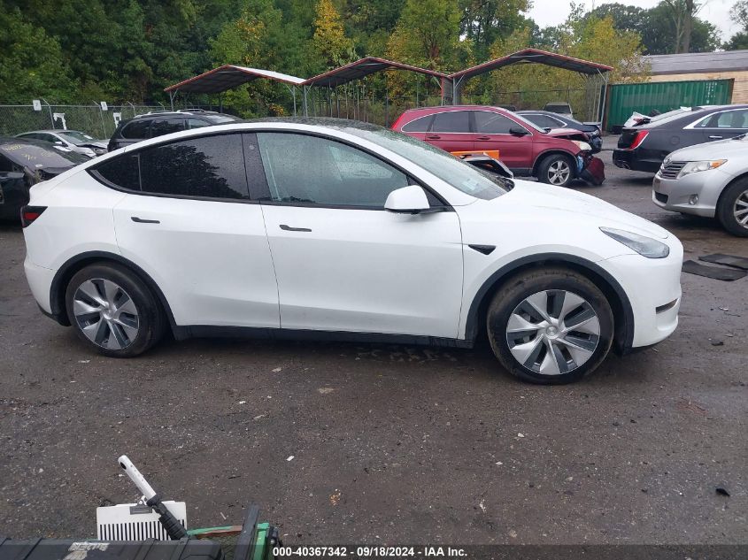 2020 Tesla Model Y Long Range Dual Motor All-Wheel Drive VIN: 5YJYGDEE8LF017032 Lot: 40367342