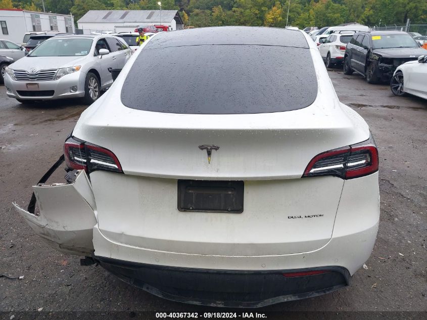 2020 Tesla Model Y Long Range Dual Motor All-Wheel Drive VIN: 5YJYGDEE8LF017032 Lot: 40367342