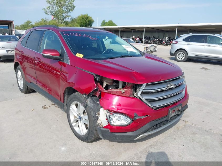 2015 Ford Edge Sel VIN: 2FMTK4J87FBB53075 Lot: 40367348