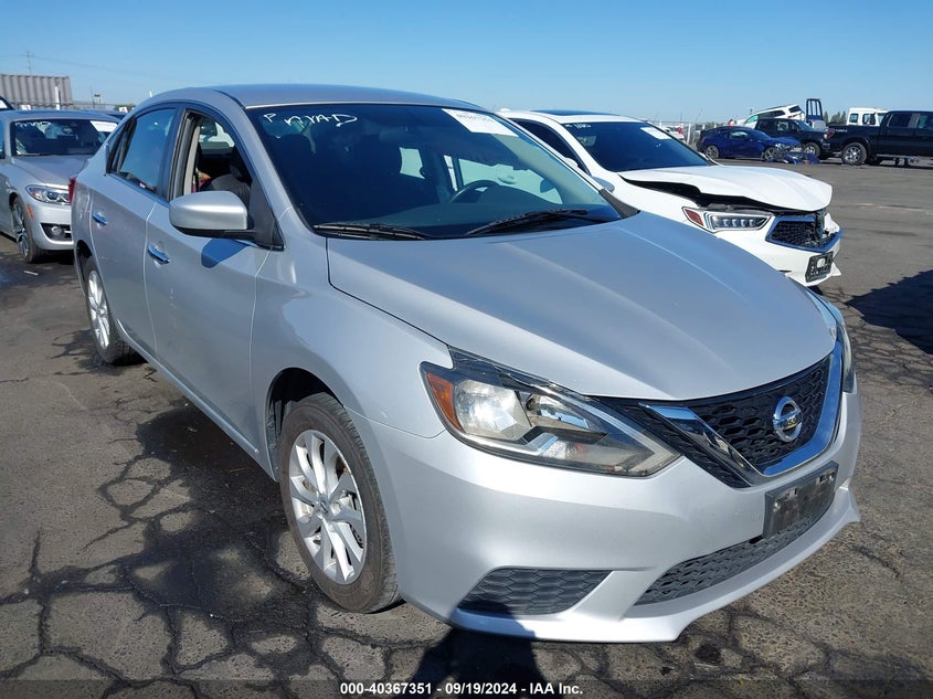 VIN 3N1AB7AP0JL650876 2018 NISSAN SENTRA SV