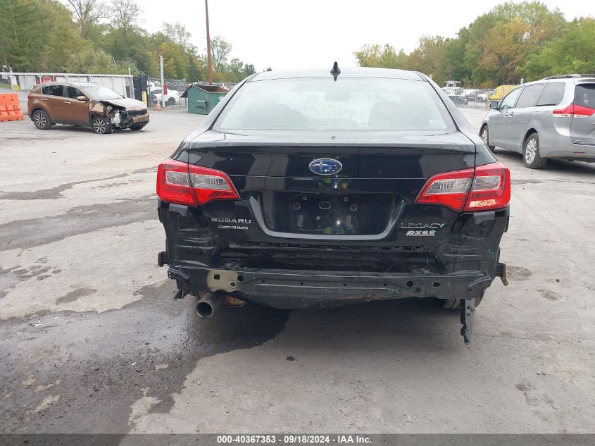 2017 Subaru Legacy 2.5I Premium VIN: 4S3BNAC6XH3012781 Lot: 40367353