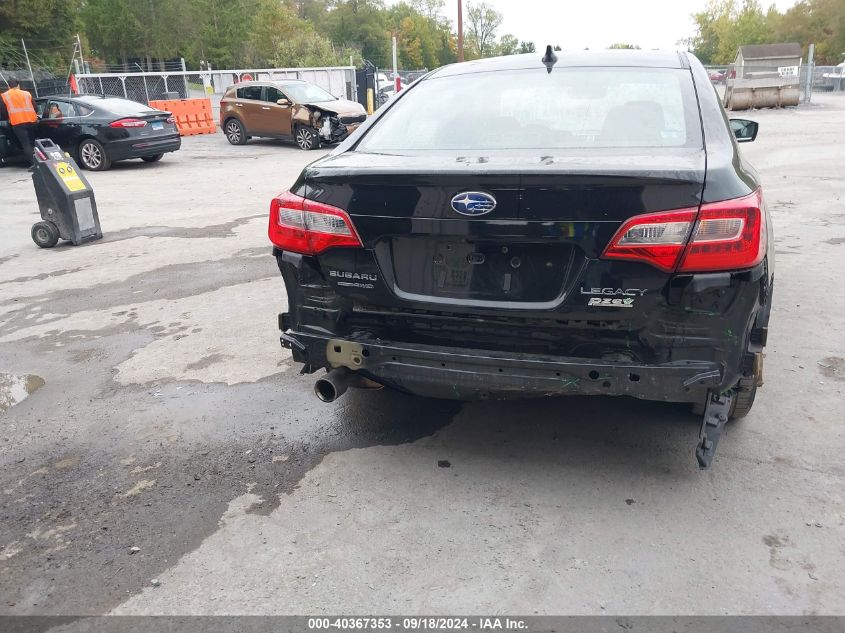 2017 Subaru Legacy 2.5I Premium VIN: 4S3BNAC6XH3012781 Lot: 40367353