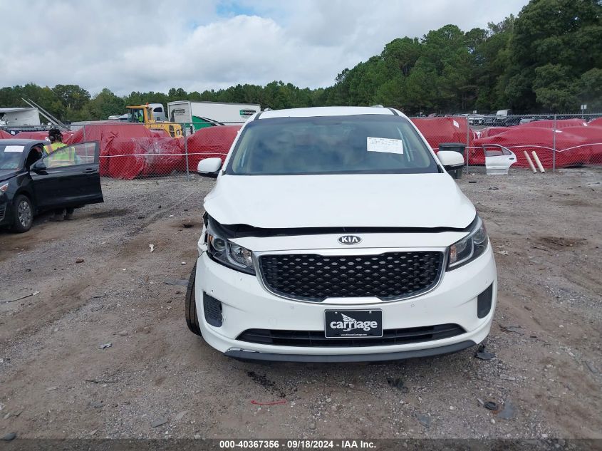 2018 Kia Sedona Lx VIN: KNDMB5C15J6350932 Lot: 40367356