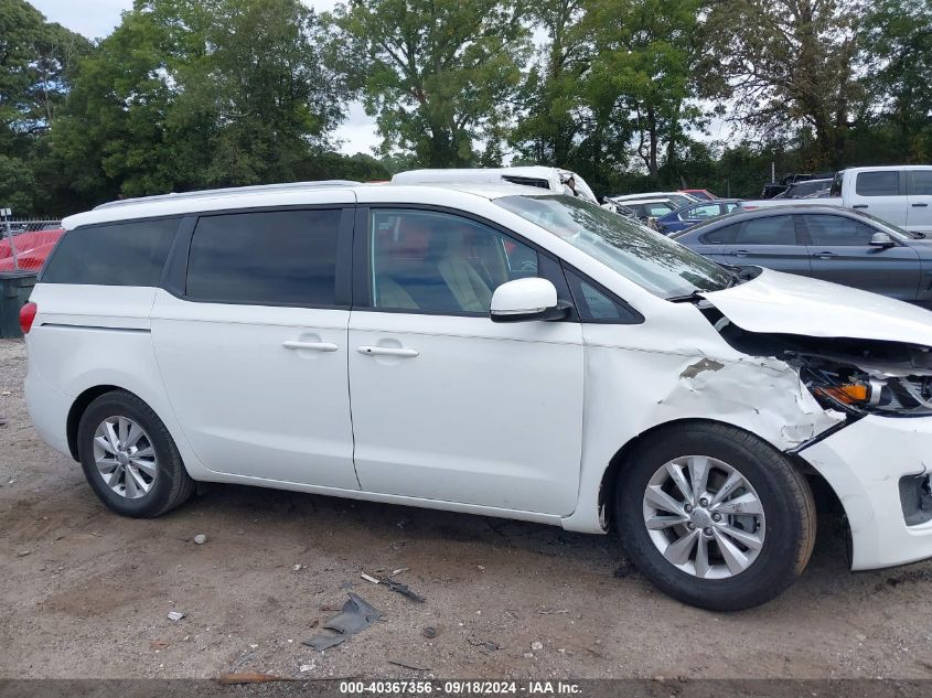 2018 Kia Sedona Lx VIN: KNDMB5C15J6350932 Lot: 40367356